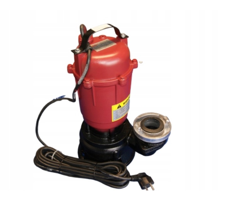 POMPA DO SZAMBA Z ROZDRABNIACZEM 3750W 3x ZŁĄCZKI