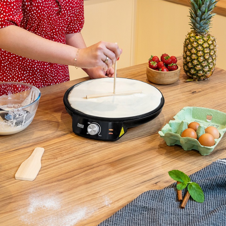 Naleśnikarka patelnia elektryczna do naleśników Teesa 30cm 1200W MOCNA