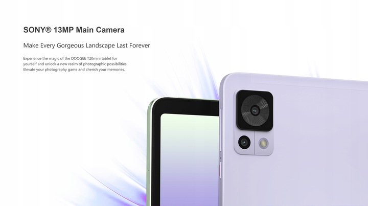 DOOGEE T20MINI Tablet 9GB/128GB 8.4" 2K WIFI OTG 5060 mAh 4G LTE Android 13