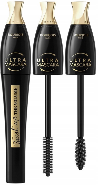 Bourjois Mascara Tusz Do Rzęs Twist Up The Volume 001 Ultra Black