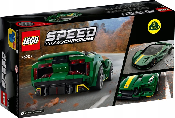 LEGO 76907 Model Samochód Replika LOTUS EVIJA Speed Champions