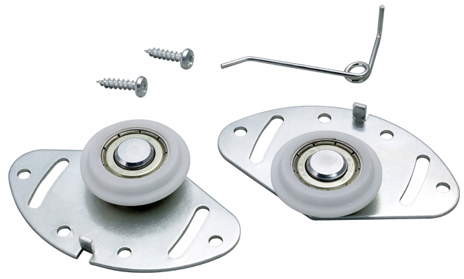 Wózki kółka rolki drzwi przesuwne AVANTI Easy V - KOMPLET 4 SZTUK