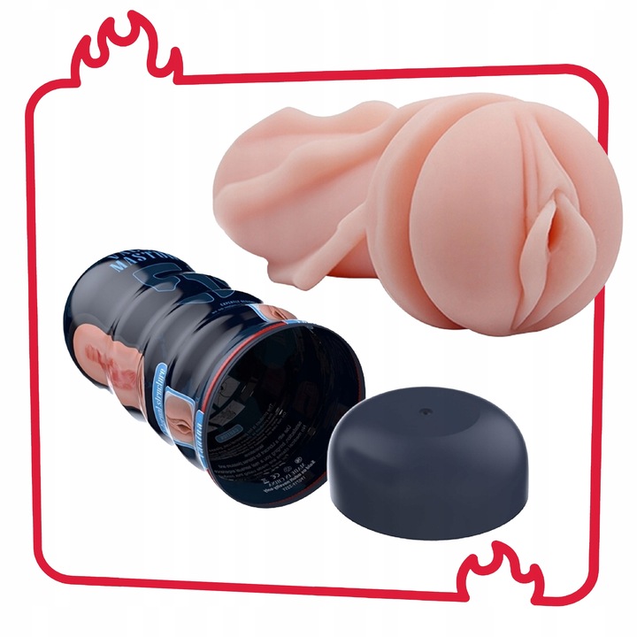 Masturbator dla Mężczyzn Ciasna Wagina Mocno Ssąca +Gratis Żel Nawilżający