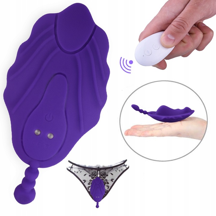 Masażer Do Majtek, Motylek, Wibrator na Pilota
