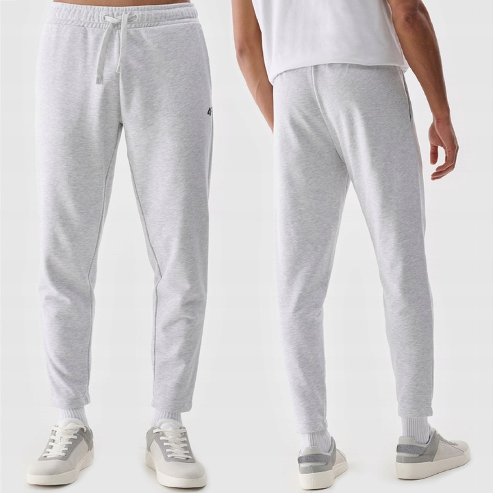 SPODNIE MĘSKIE DRESOWE 4F XXL JOGGERY TTROM1139 SS25