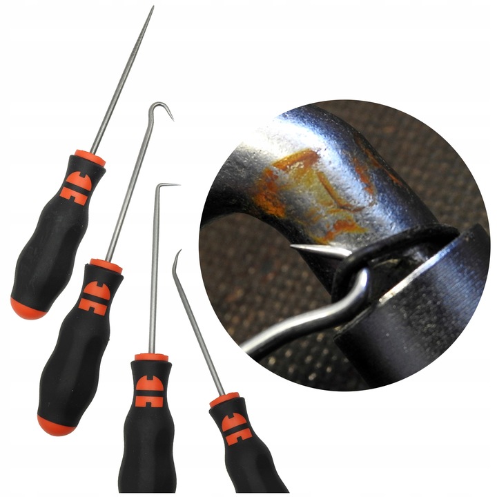 Zestaw Haczyków Do Oringów Haki Do Uszczelek Śrubokręty Hakowe Precyzyjne