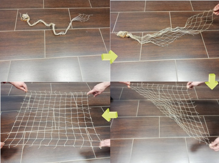 ZESTAW SIATKA NA BALKON DLA KOTA GOŁĘBIE 6x2m, OCZKO 50mm, BEZ WIERCENIA