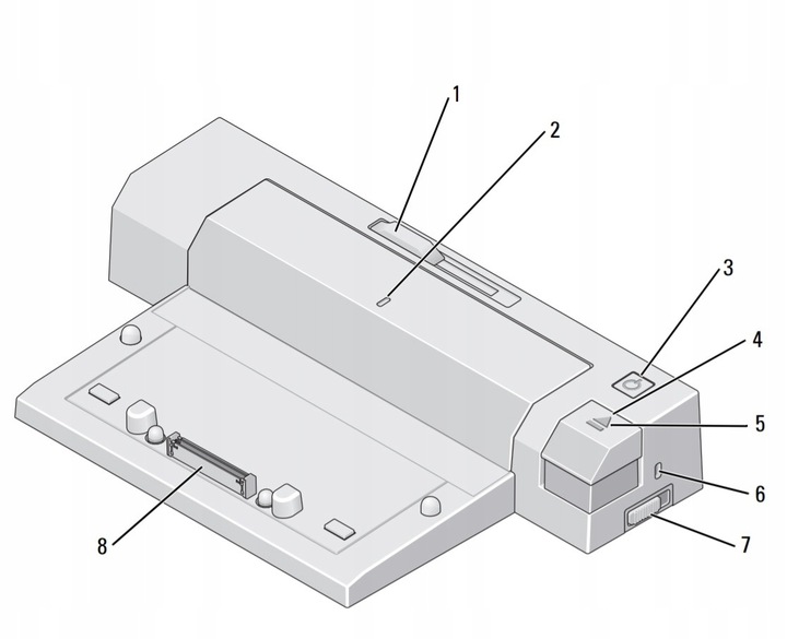 Stacja Dokująca Dell E-Port Plus Precision 3510 3520 7510 7520 7710 7720