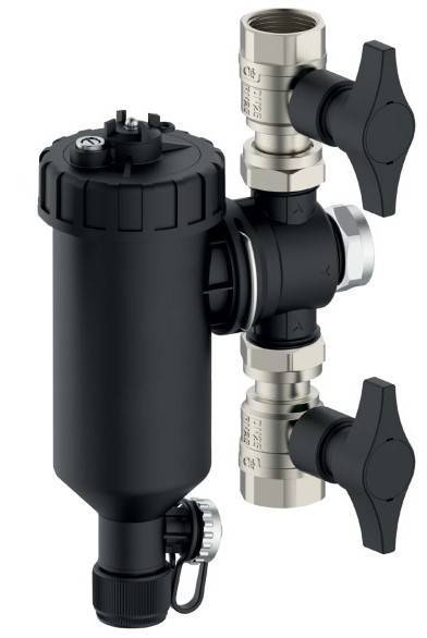 FILTR MAGNETYCZNY SEPARATOR ZANIECZYSZCZEŃ IBO 1'' IBF DN25 KLUCZ