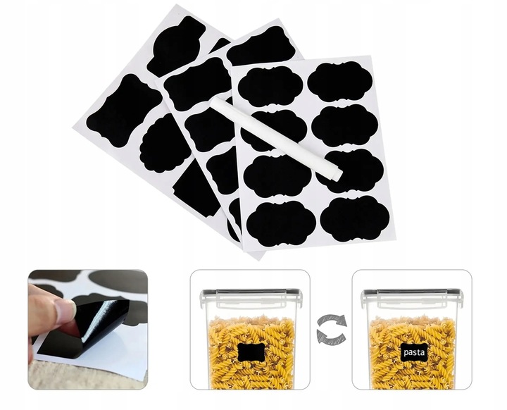 Pojemniki na Żywność zestaw 24 SZT pojemnik 2L 1,4L 0,8L + MIARKI