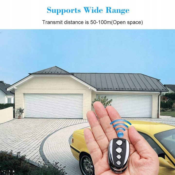 Pilot SAMOKOPIUJĄCY Do Bramy Alarmu itp 433,92 MHz