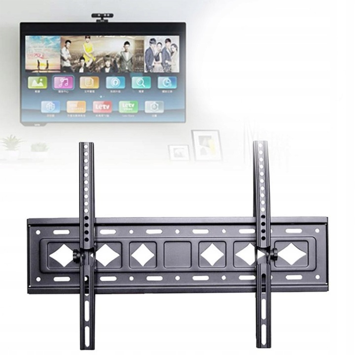 SOLIDNY UCHWYT DO TELEWIZORA WIESZAK NA TV UNIWERSALNY MOCNY 42"-80" VESA