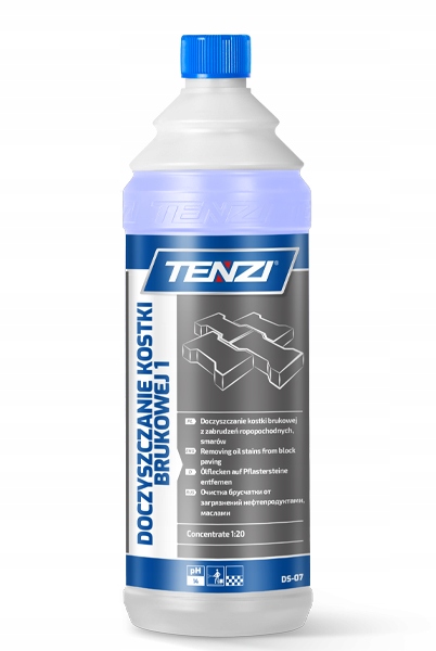 Płyn Tenzi Kostka 1 - preparat do czyszczenia kostki brukowej 1L KONCENTRAT