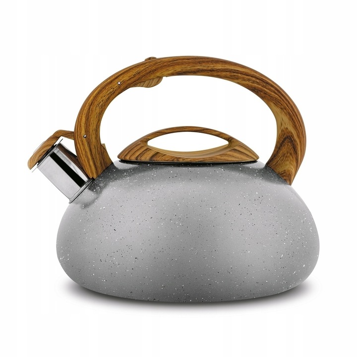 CZAJNIK z Gwizdkiem na GAZ Indukcja STALOWY DUŻY KonigHOFFER Otis 3L