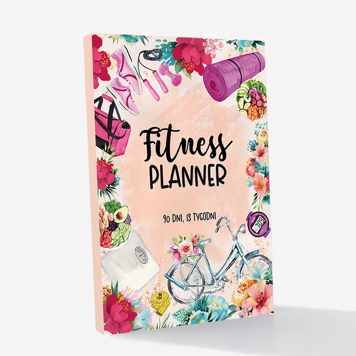 Fit Planer Dziennik Trening Fitness Dieta Zdrowie