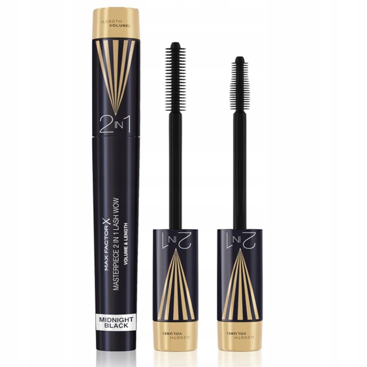 MAX FACTOR MASTERPIECE LASH WOW 2in1 CZARNY TUSZ