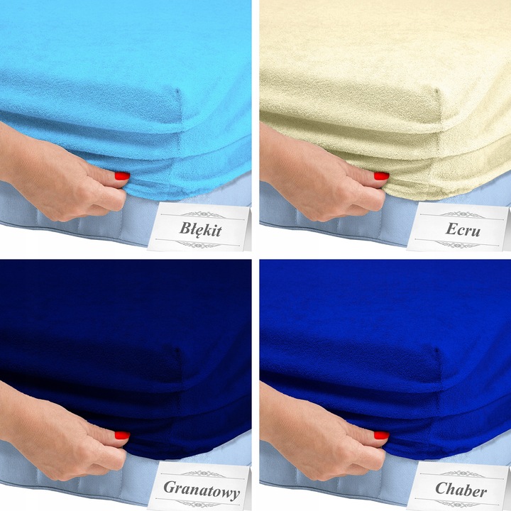 PRZEŚCIERADŁO FROTTE Z GUMKĄ 90x200 GRUBE BAWEŁNA