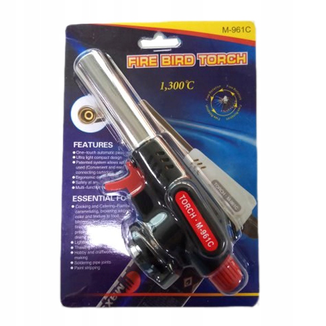 palnik gazowy na kartusze m-961c + 4 naboje