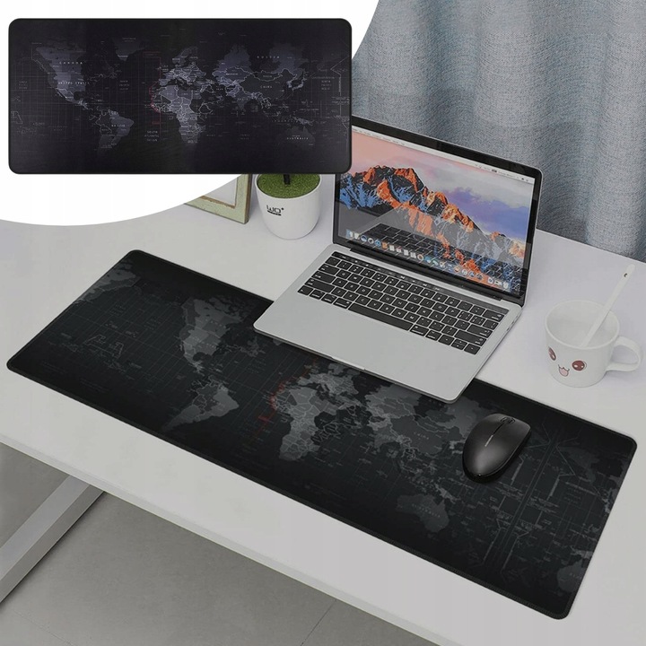 Podkładka pod mysz i klawiaturę mata na biurko DUŻA 100x50cm GAMINGOWA xxl