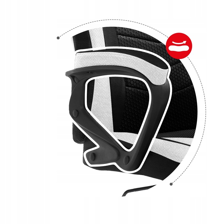 Fotel Gamingowy Gracza obrotowy Tilt HUZARO Force Force 2.5 WHITE MESH