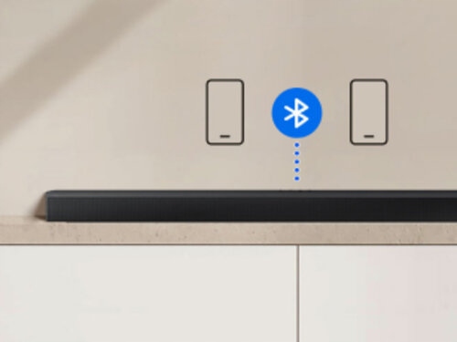 Soundbar + subwoofer Samsung HW-B650D/EN 3.1 370 W czarny