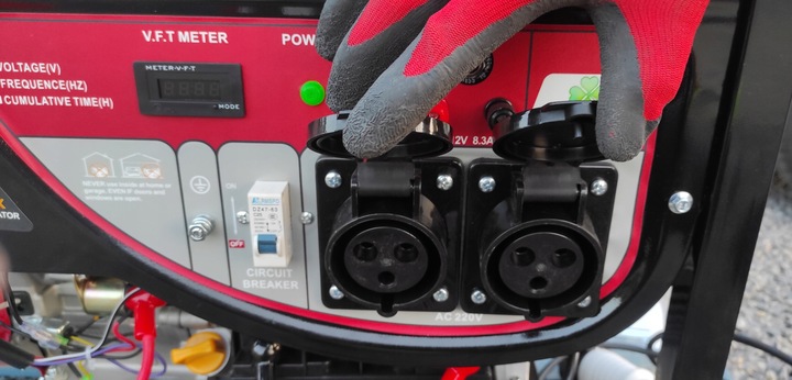 Agregat prądotwórczy generator prądnica 5500W /13KM (9,56kW) / AVR /