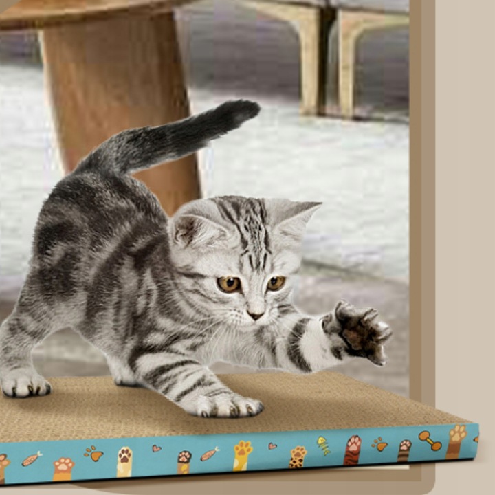 TEKTUROWY DRAPAK dla kota z tektury KOCIMIĘTKA KARTONOWY ekologiczny CATNIP