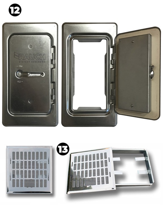 System kominowy RAUCH 8m komin fi 200 ceramiczny OCIEPLONY systemowy