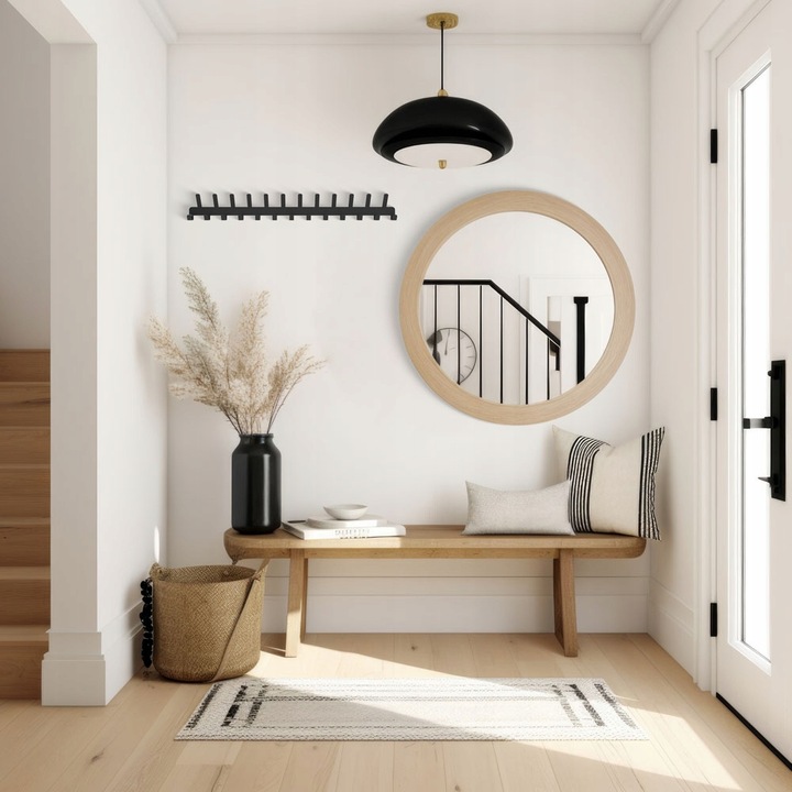 Wieszak Na Ubrania Ścienny Klucze Wiszący Na Ręczniki 25 Haków Czarny