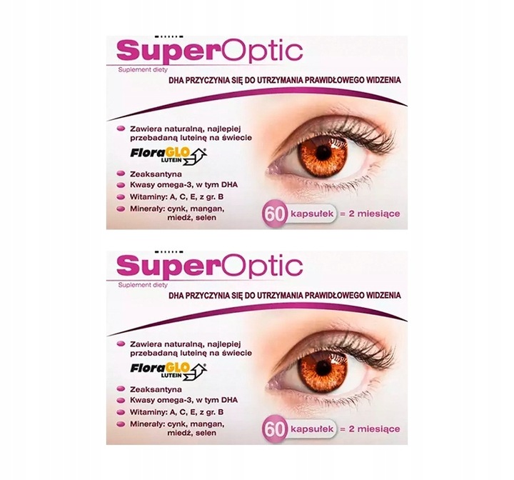 2 X SUPEROPTIC NA POPRAWĘ KOMFORTU WIDZENIA