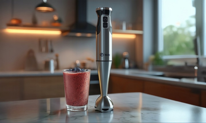 BLENDER RĘCZNY ISAJ BL1 MIKSER WIELOFUNKCYJNY TURBO 1400W OSTRZA