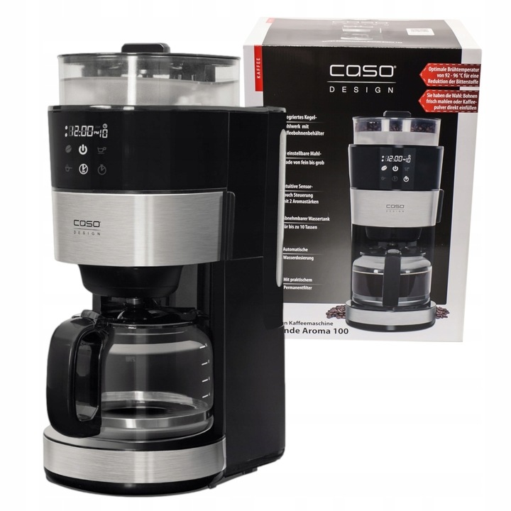 CASO Grande Aroma ekspres do kawy z młynkiem