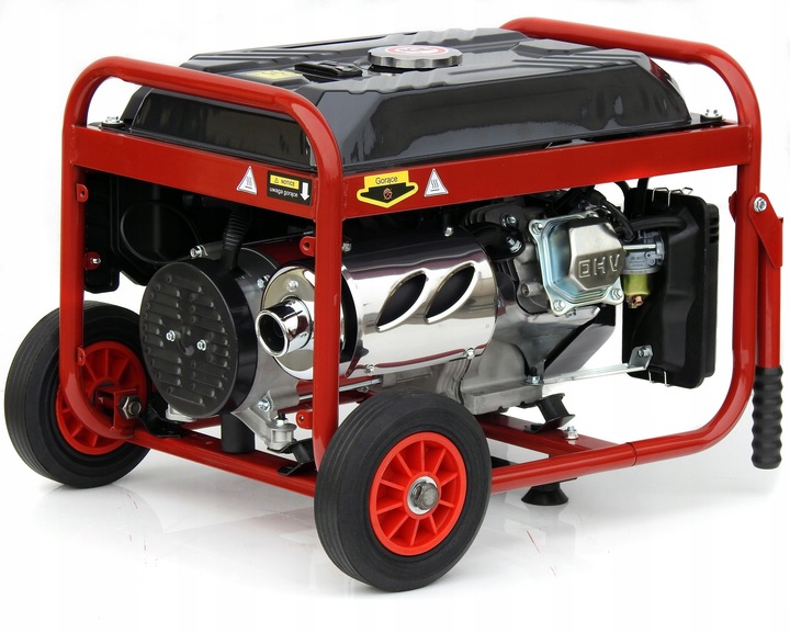 PROFESJONALNY AGREGAT PRĄDOTWÓRCZY 5,2kW ELE-START AVR+ MIEDŹ STOJAN