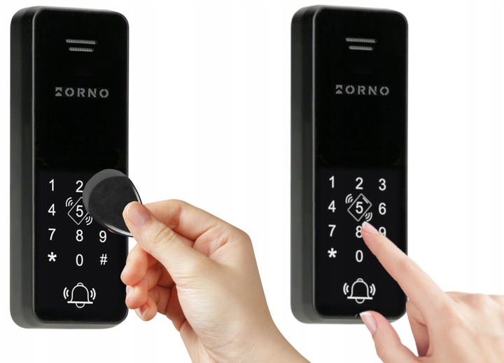 Domofon do Furtki Bezsłuchawkowy z Szyfratorem RFID na KOD BRELOK