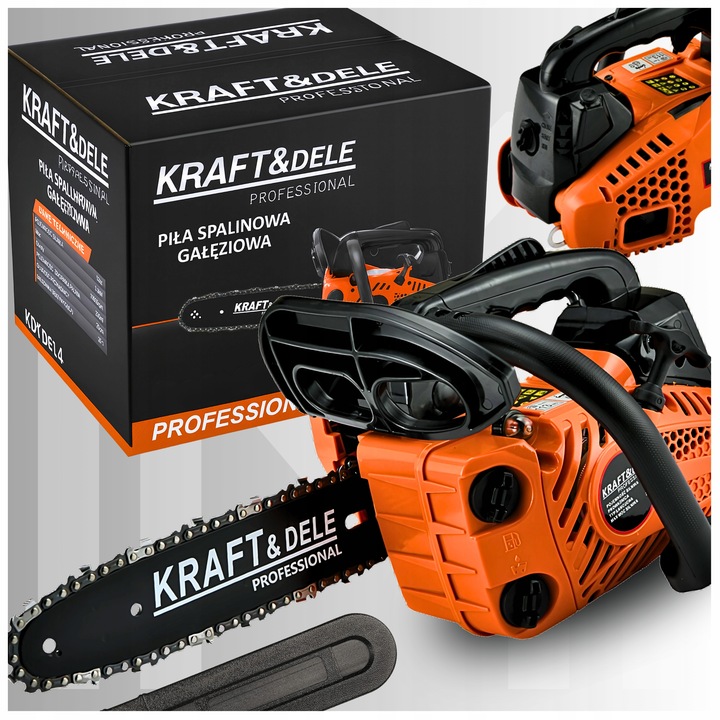 PIŁA ŁAŃCUCHOWA SPALINOWA GAŁĘZIÓWKA PILARKA DO DREWNA 3,9KM 25CM