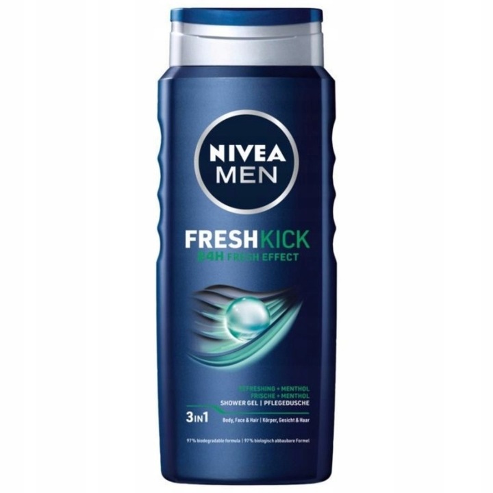 Nivea Men Żel pod Prysznic Męski 3w1 Mix Zapachów dla Mężczyzn 5x500ml