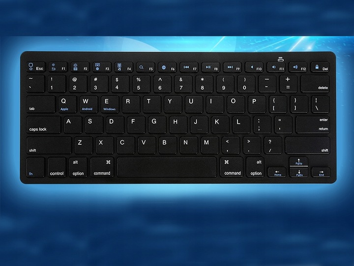 BEZPRZEWODOWA KLAWIATURA BLUETOOTH SMART TV PC iOS TELEFON TABLET LAPTOP