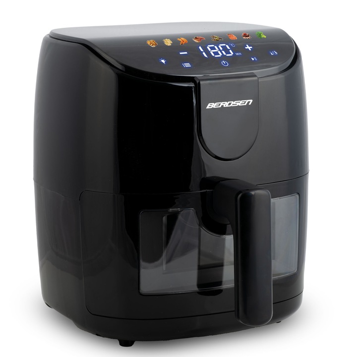 FRYTKOWNICA BEZTŁUSZCZOWA AIR FRYER FRYTOWNICA 4L BERDSEN 1500W