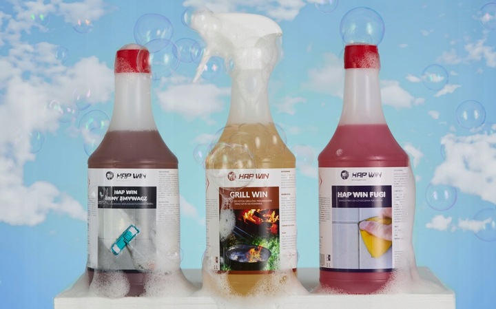 Hap Win FUGI Płyn Do Fug Spoin Usuwa Brud Szybkie Działanie Bez Szorowania