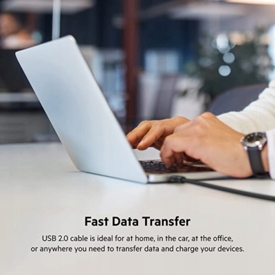 Belkin - Kabel Boost - USB-C do USB-C PD, 5A 100W, z oplotem nylonowym, 3 m