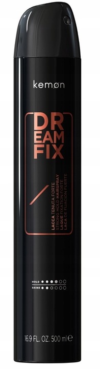 KEMON DREAMFIX LAKIER MOCNY Do Włosów 500ml