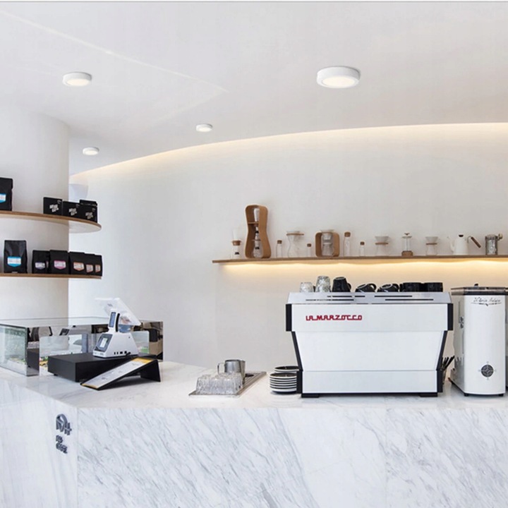 Panel LED plafon okrągły natynkowy 18W CCD