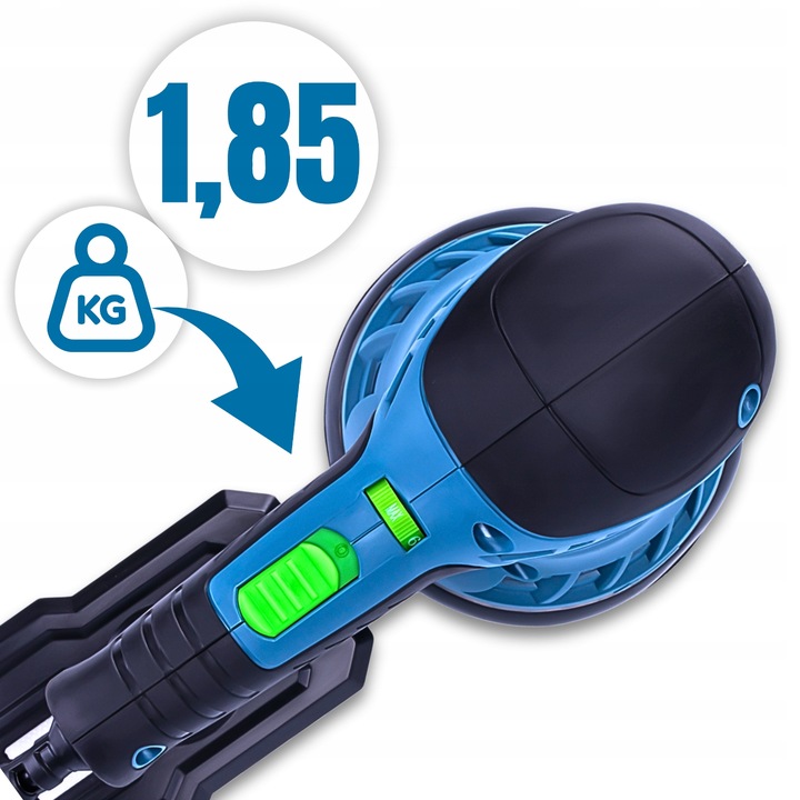 SZLIFIERKA MIMOŚRODOWA OSCYLACYJNA ELEKTRYCZNA DO DREWNA METALU 125MM