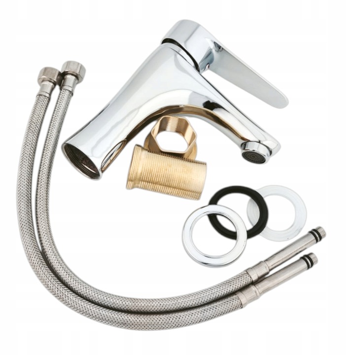 BATERIA UMYWALKOWA STOJĄCA CHROM HIT