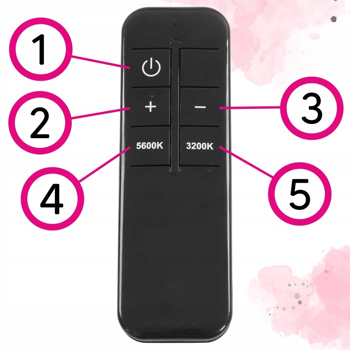 Lampa kosmetyczna led bezcieniowa stojąca podłogowa do rzęs makijażu