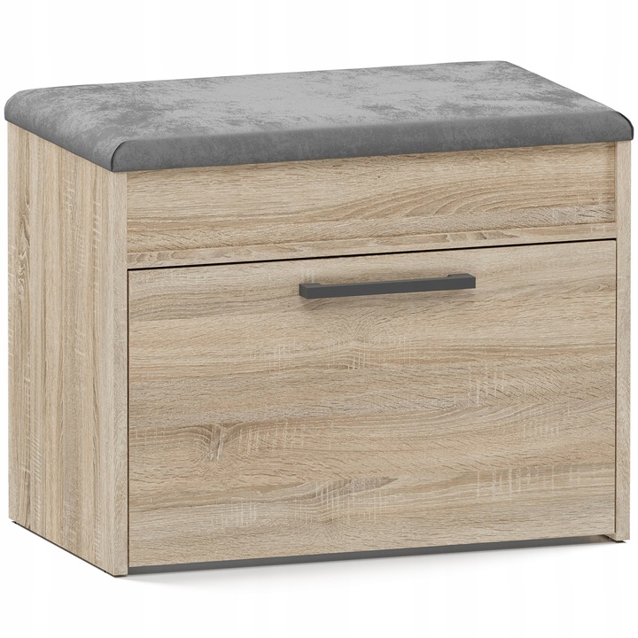 SZAFKA NA BUTY PARMA MINI DĄB SONOMA Z SIEDZISKIEM I SCHOWKIEM