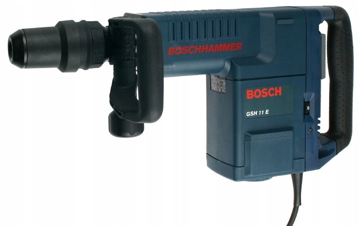 MŁOT GSH 11 E BOSCH - SDS-MAX klasa 11kg + DŁUTA