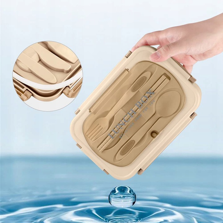 Pojemnik na Lunch Obiad Lunchbox z przegródkami Śniadaniówka