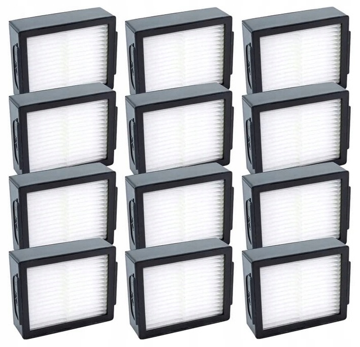 12 szt. FILTR FILTRY DO IROBOT ROOMBA E4 E5 E6 E7 I3 I4 I5 I6 I7 I8 J7