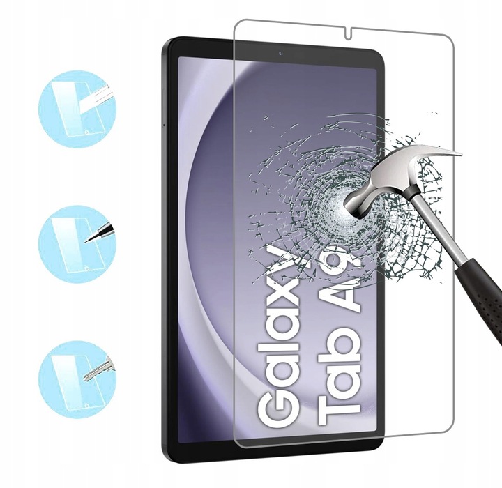 SZKŁO OCHRONNE HARTOWANE DO SAMSUNG GALAXY TAB A9 8.7" 2023 SM-X110 SM-X115